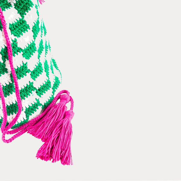 MC2 SAINT BARTH Handmade Crochet Bucket Bag