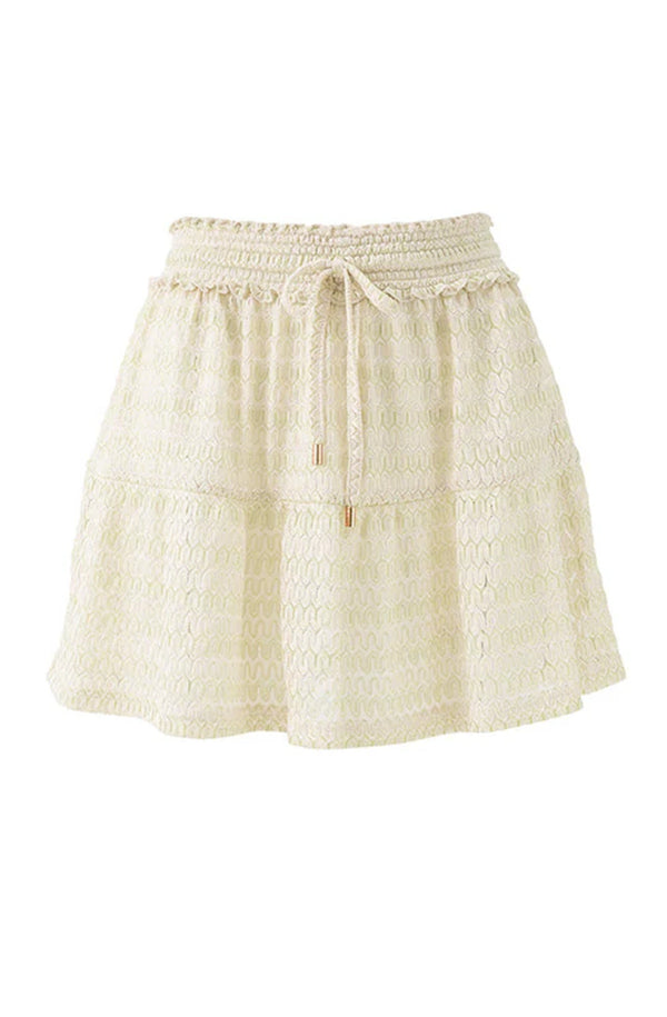 MELISSA ODABASH Women Dune Gold Skirt