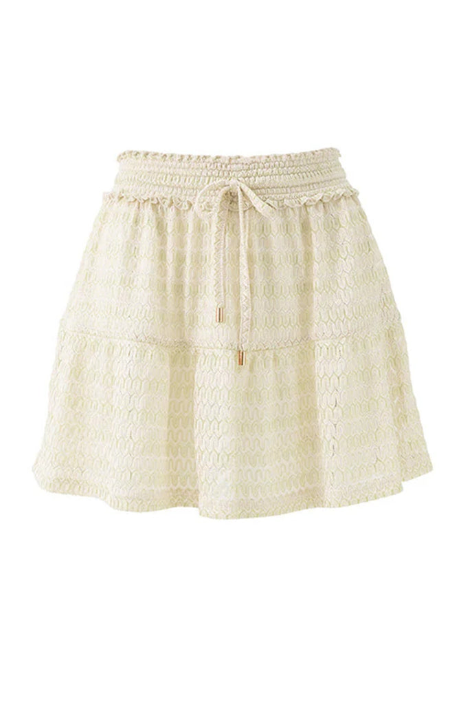 MELISSA ODABASH Women Dune Gold Skirt