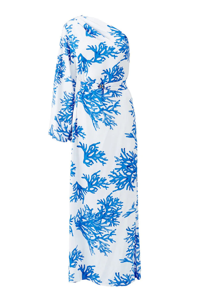 MELISSA ODABASH Women Lauren Blue Coral Long Dress | HAMAC Beach Boutique MELISSA ODABASH Women Lauren Blue Coral Long Dress | HAMAC Beach Boutique
