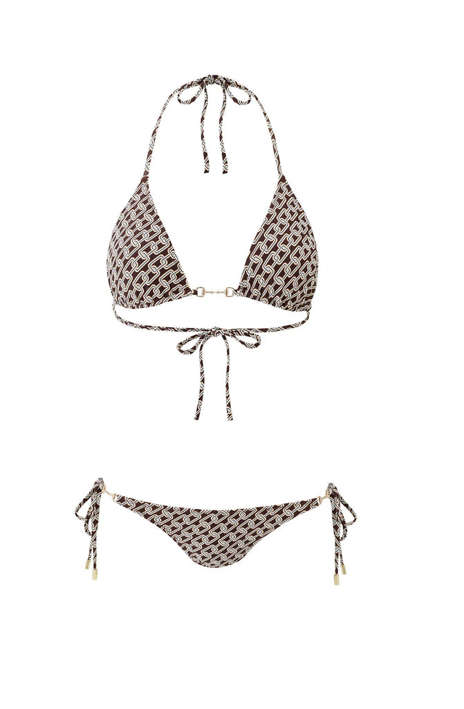 MELISSA ODABASH Women Menorca Chain Triangle Bikini