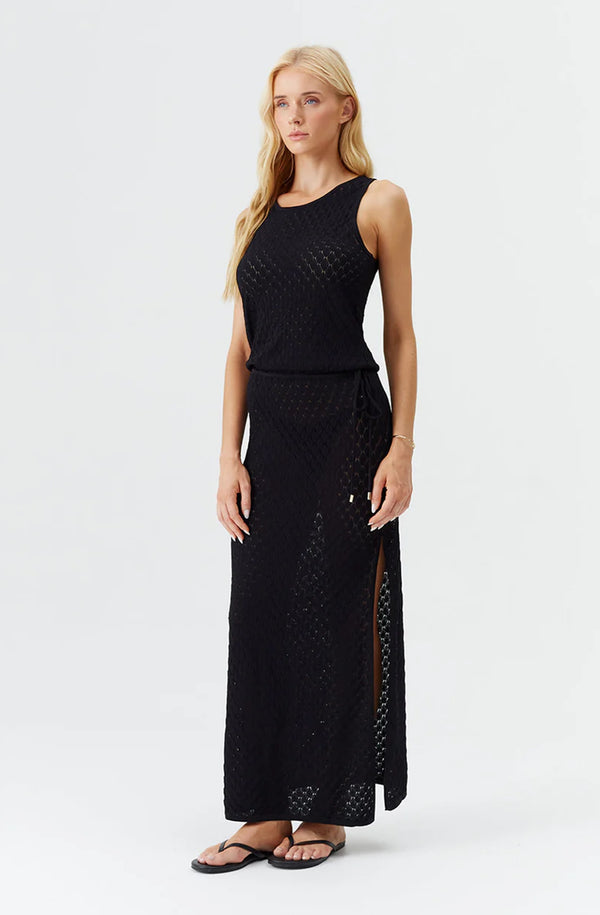 MELISSA ODABASH Women Mia Black Long Dress