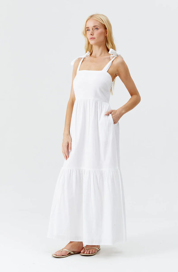 MELISSA ODABASH Women Posie White Long Dress