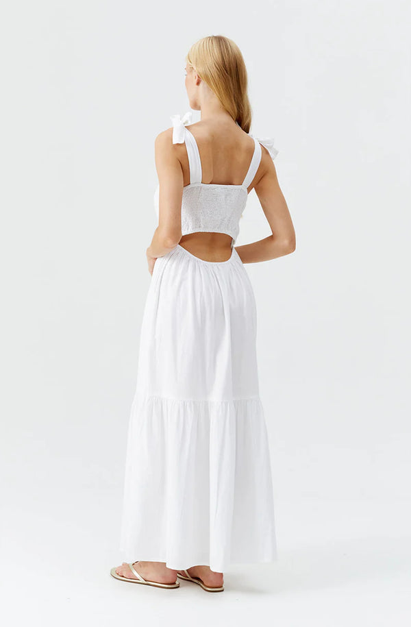 MELISSA ODABASH Women Posie White Long Dress