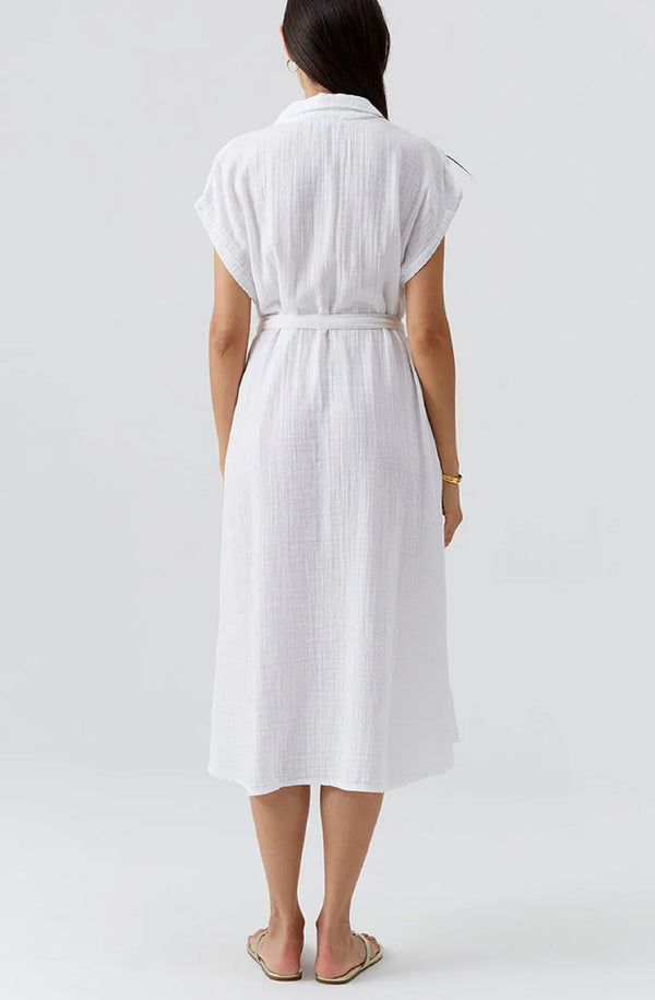 MELISSA ODABASH Women Rory White Dress