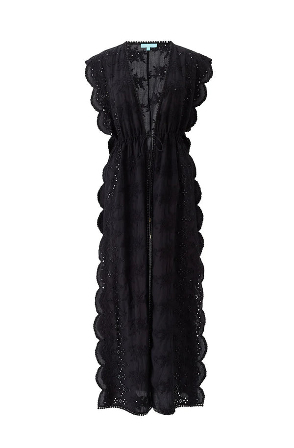 MELISSA ODABASH Women Talitha Black Long Kaftan
