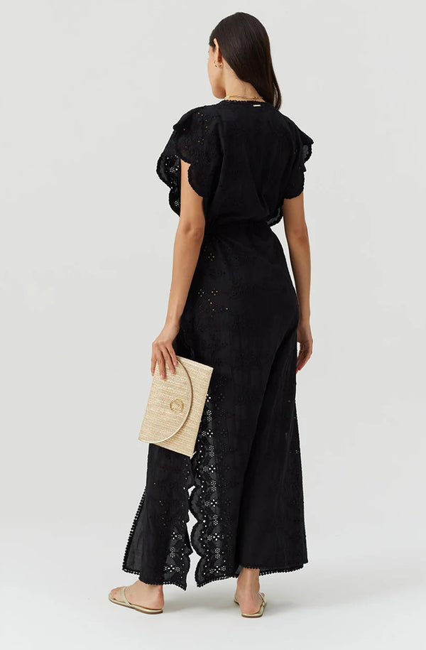 MELISSA ODABASH Women Talitha Black Long Kaftan