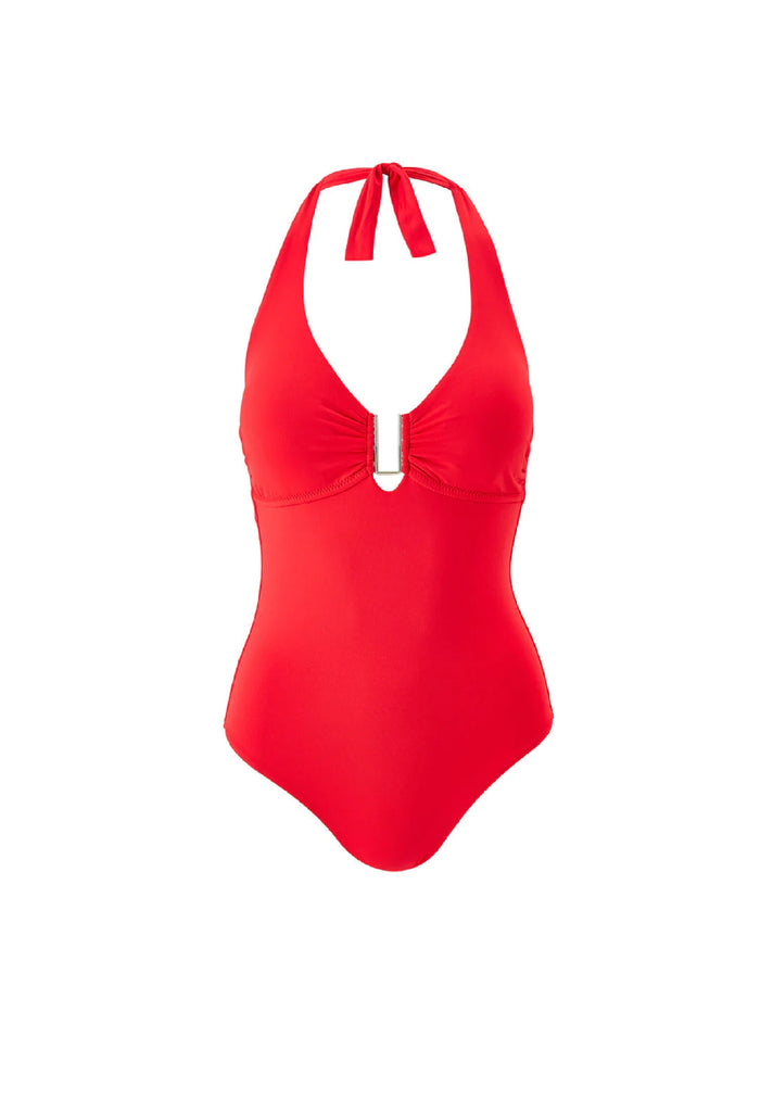 MELISSA ODABASH Tampa Red Swimsuit