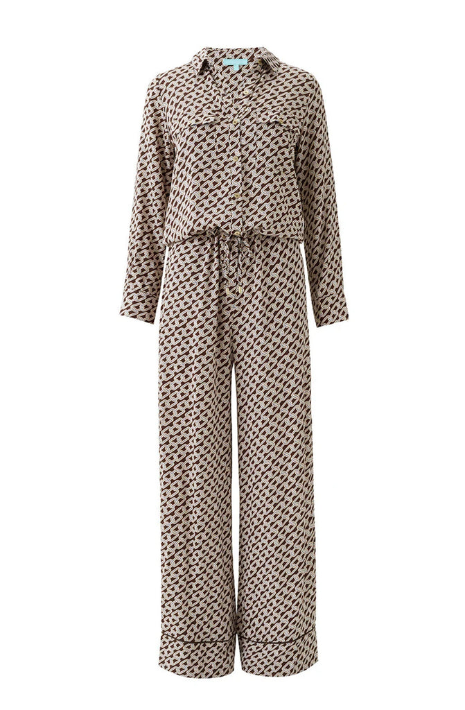 MELISSA ODABASH Women Una Chain Long Jumpsuit