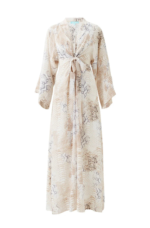 MELISSA ODABASH Women Wisdom Lizard Long Dress