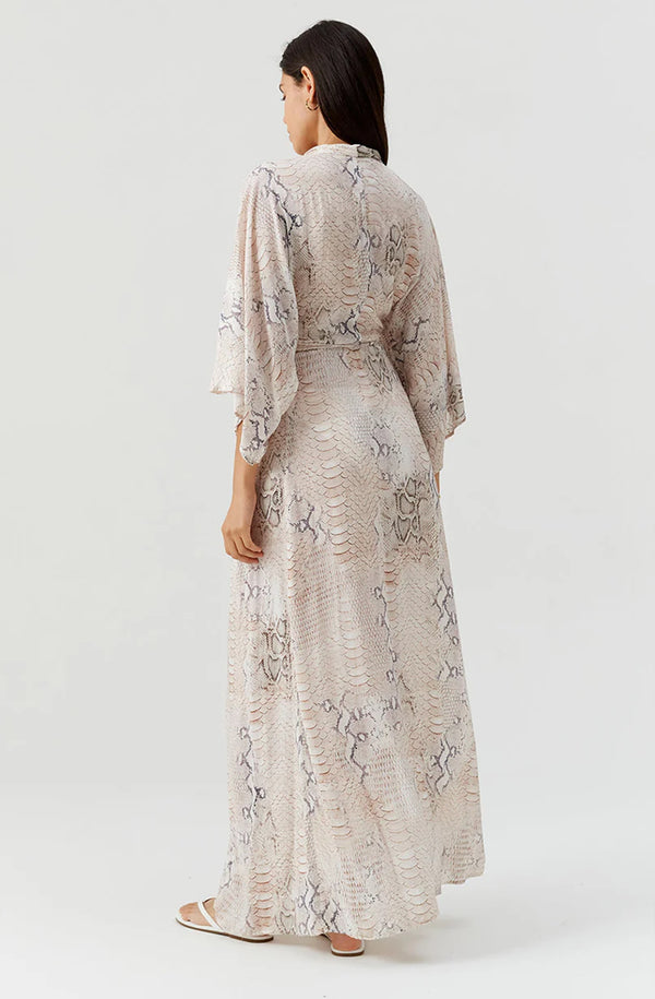 MELISSA ODABASH Women Wisdom Lizard Long Dress