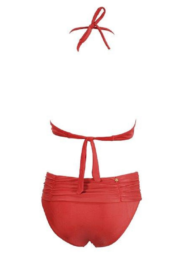 FERIADO NACIONAL Women Lace Up Bikini Set