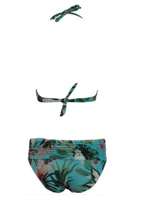 FERIADO NACIONAL Women Floral Printed Big Cup Bikini Set
