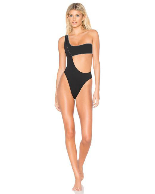KENDALL & KYLIE Assym Bandeau Cutout One Piece