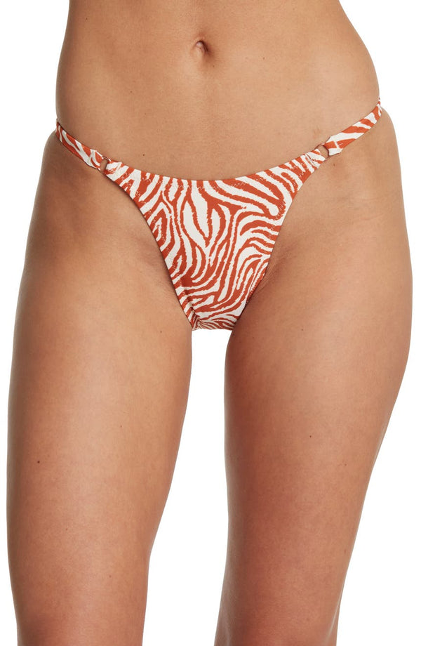 KENDALL & KYLIE Gathered Bandeau Bikini Bottom