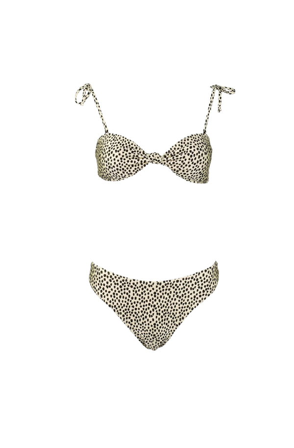 KENDALL & KYLIE Animal Dot Bikini Bottom