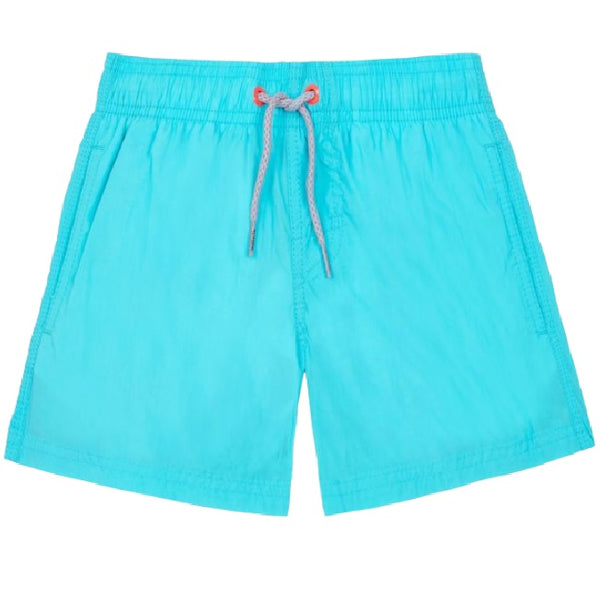 SUNDEK Boys Elastic Waist Swim Shorts Solid