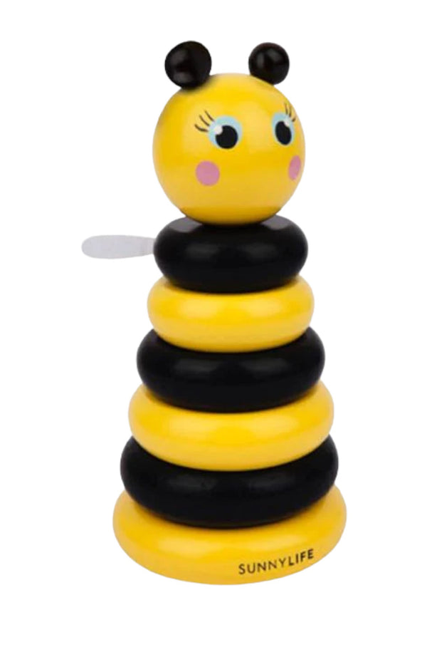 SUNNYLIFE Kids Stacking Bee Toy