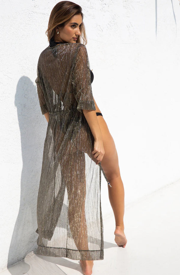 DOLCESSA Black Divina Cover Up - Long