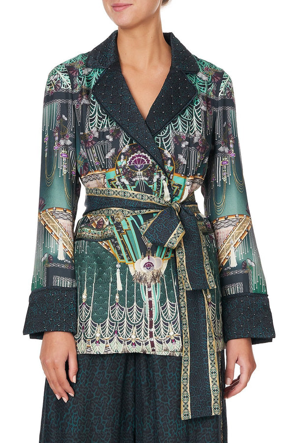 CAMILLA Women Relaxed Jacket with Hip Pockets - Fitzgeralds Flapper