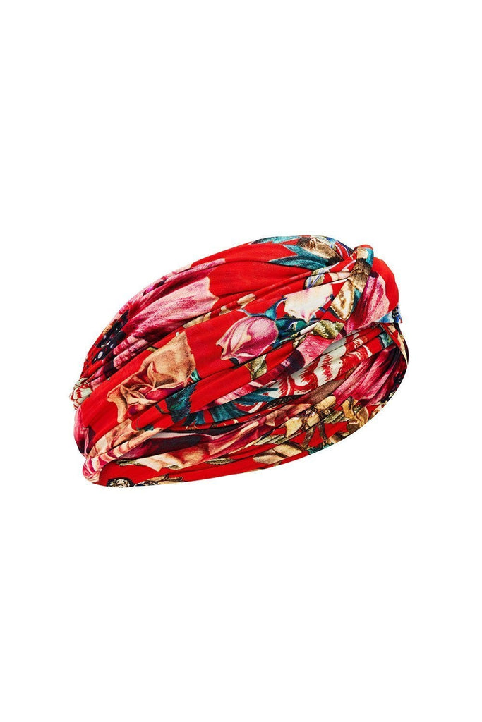 CAMILLA Jersey Head Wrap - And The Queen Wore Red