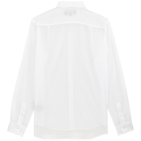 VILEBREQUIN Unisex Cotton Voile Shirt Solid