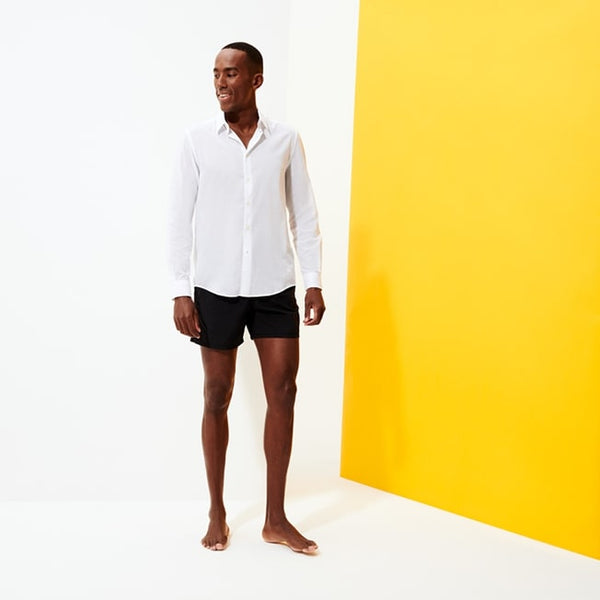 VILEBREQUIN Unisex Cotton Voile Shirt Solid