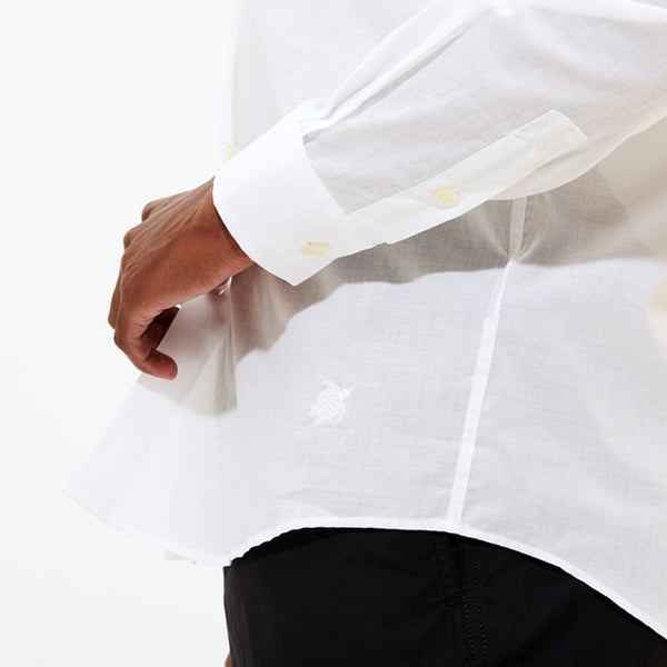 VILEBREQUIN Unisex Cotton Voile Shirt Solid