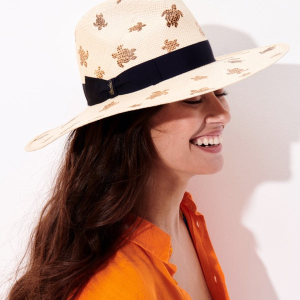 VILEBREQUIN Women Straw Hat - Vilebrequin x Borsalino