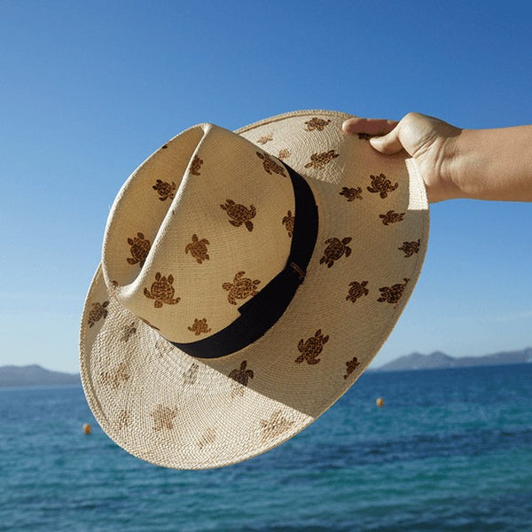 VILEBREQUIN Women Straw Hat - Vilebrequin x Borsalino