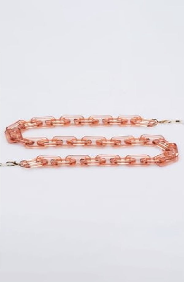 LE SPECS The Book Club Chunky Chain Square