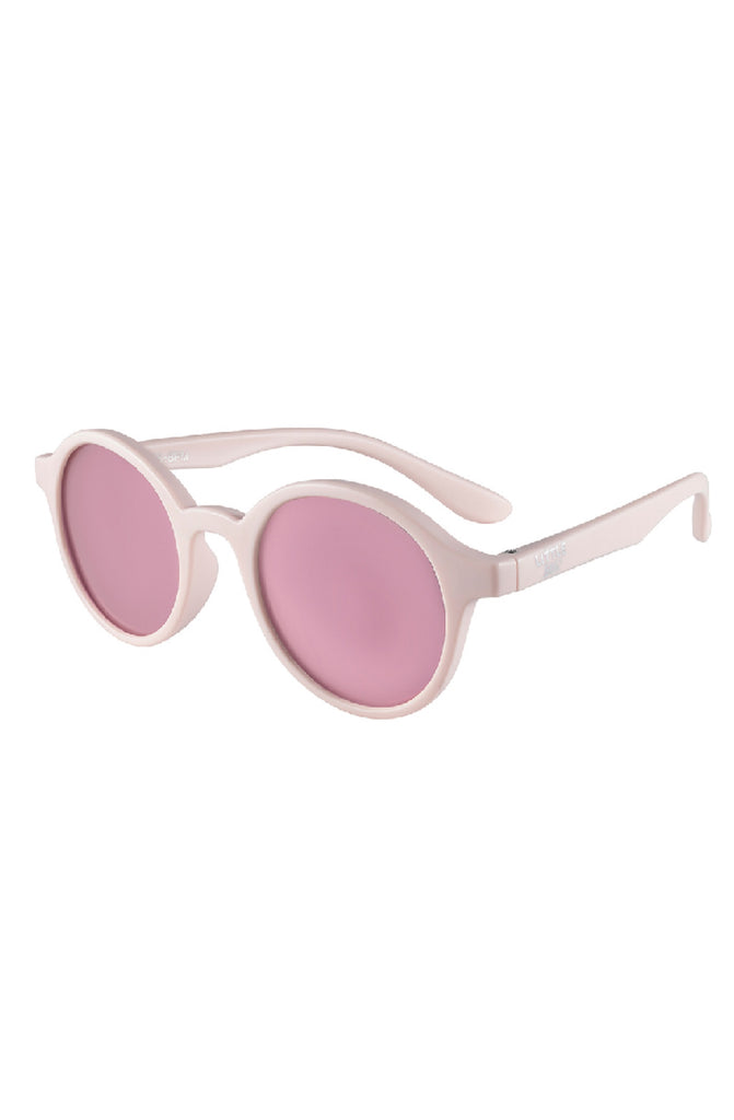 LITTLE SOL Cleo Baby Pink Mirrored Kids Sunglasses