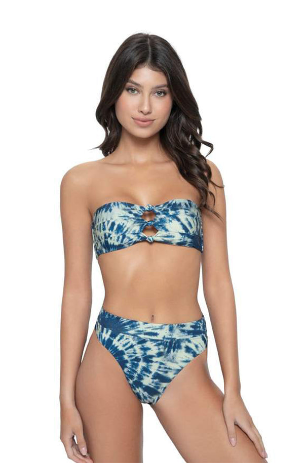 PQ SWIM Deep Soul Knot Bandeau