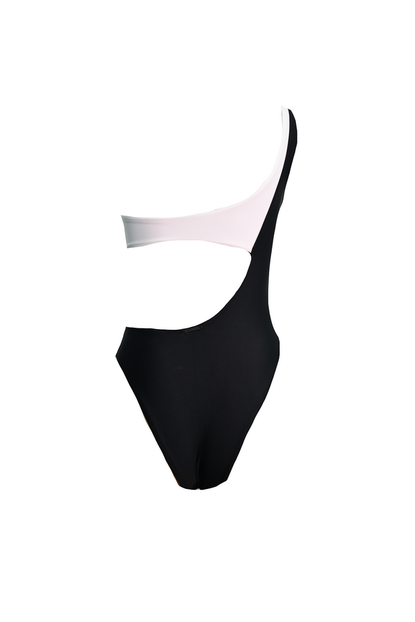 KENDALL & KYLIE Assym Bandeau Cutout One Piece