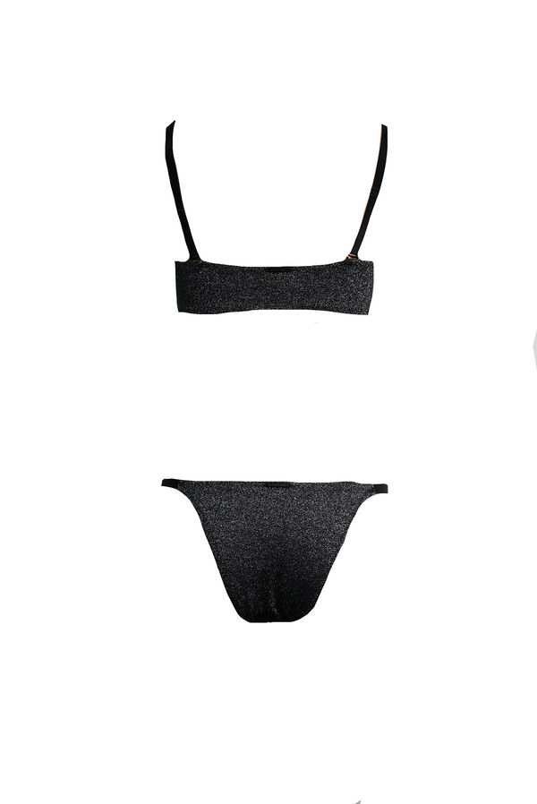 KENDALL & KYLIE Bandeau High Leg Bikini Top