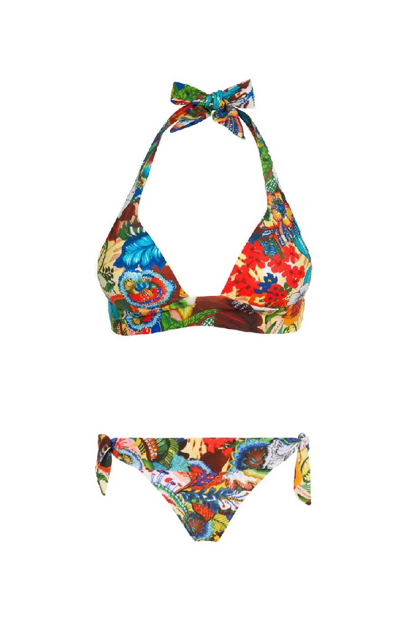 PAIN de SUCRE Women Diva Push-up Top and Diva Tie-waist Bikini