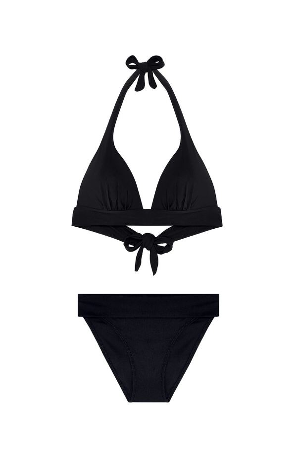 PAIN de SUCRE Women Donia Triangle Top and Tobago High-waist Bikini