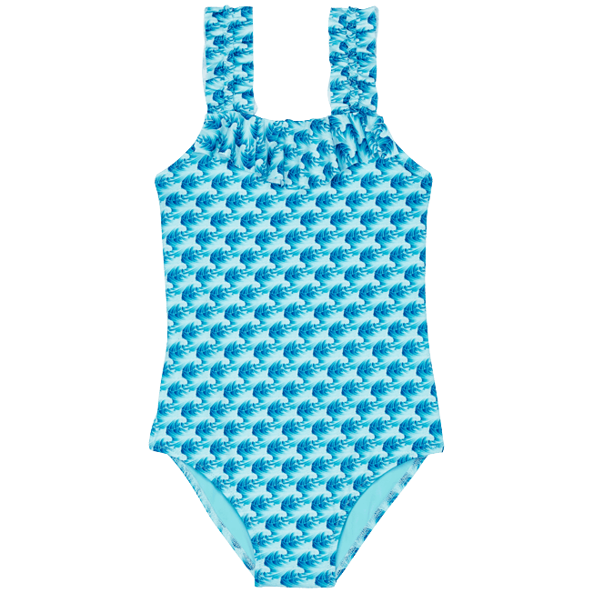 VILEBREQUIN Girls One-Piece Swimsuit Micro Waves