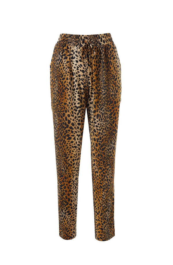 MELISSA ODABASH Women Jude Cheetah Print Trousers