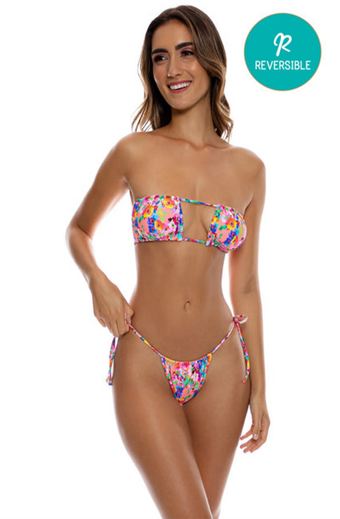LULI FAMA Water Blossoms Bikini
