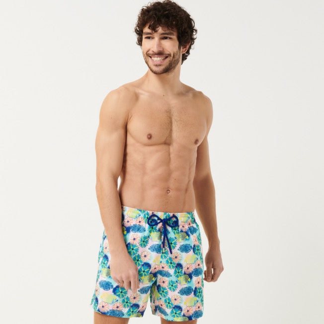 VILEBREQUIN Men Swimwear Ultra-light and packable Urchins & Fishes