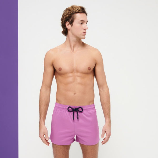 VILEBREQUIN Men Swimwear Short and Fitted Stretch Solid