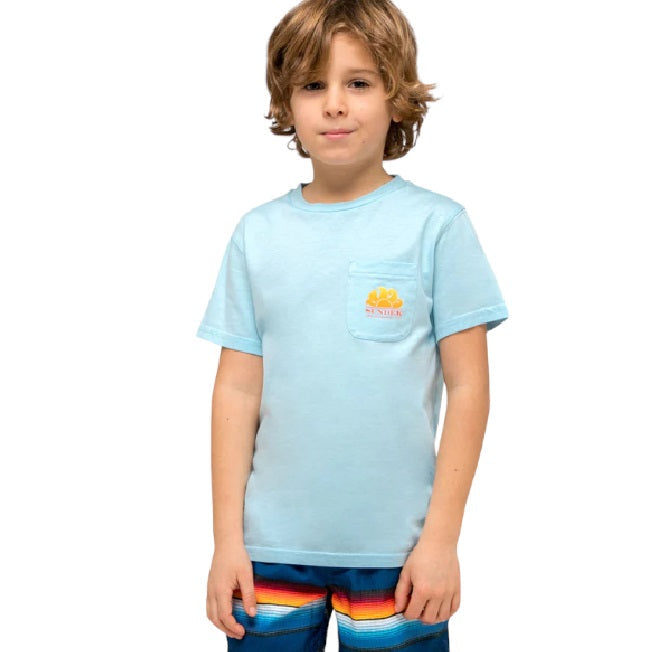 SUNDEK Boys Mini New Herbert Crew Neck T-shirt
