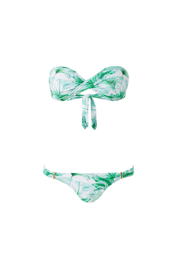 MELISSA ODABASH Women Martinique Palm Triangle Bikini