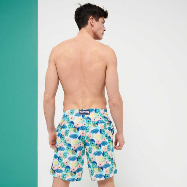 VILEBREQUIN Men Swimwear Long Ultra-light and packable Urchins & Fishes