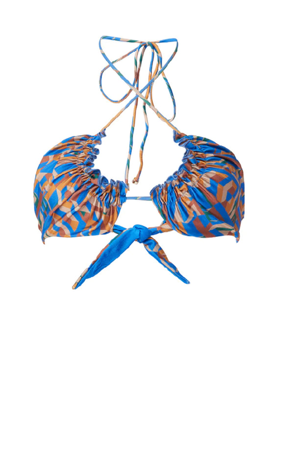 JANTHEE BERLIN Women Olympia The Janthee Ruffle Bikini Top