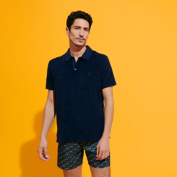 VILEBREQUIN Men Terry Polo Solid