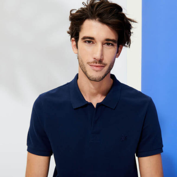 VILEBREQUIN Men Organic Cotton Pique Polo Shirt Solid