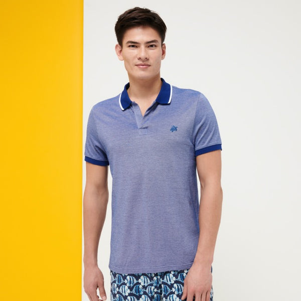 VILEBREQUIN Men Changing Cotton Pique Polo Shirt Solid