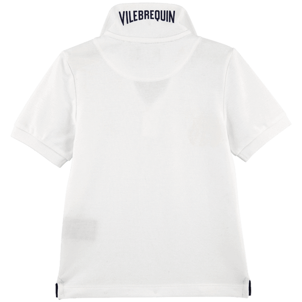 VILEBREQUIN Boys Cotton Pique Polo Shirt Solid